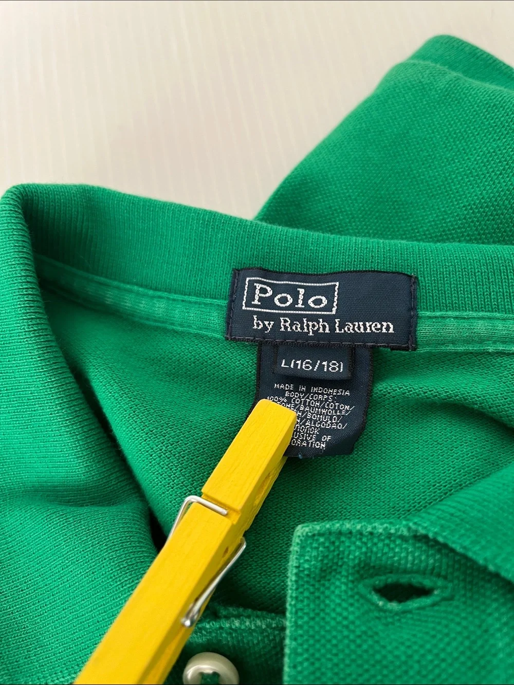 Boy’s Ralph Lauren Polo Shirt Size L (16/18)